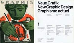 Riviste Graphis e Neue Grafik - Mitogram